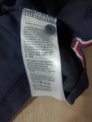 Polo Tommy Hilfiger Azul y Rojo