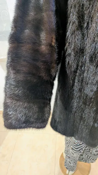 Abrigo de piel para mujer