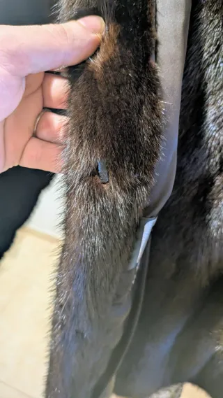 Abrigo de piel para mujer