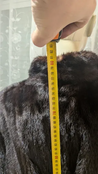 Abrigo de piel para mujer