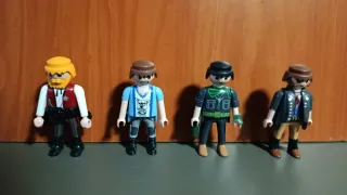 Playmobil figuras vaqueros y accesorios