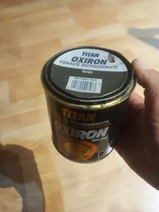 Pintura Titan Oxiron Negro Forja 750ml