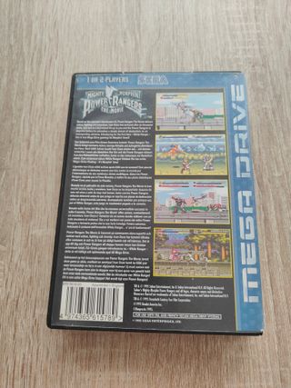 Mighty Morphin Power Rangers The Movie Mega Drive