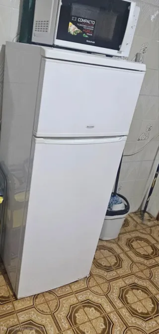 Nevera mediana blanca