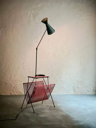 Lámpara Francia diabolo - Vintage 50s