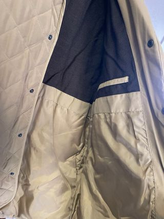 Giacca H&M trapuntata verde oliva taglia M