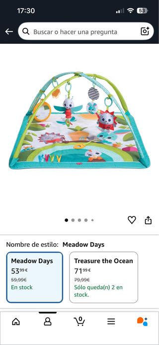 Gimnasio Bebé Tiny Love