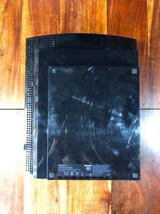 Console ps3 Fat retrocompatibile YLOAD led giallo