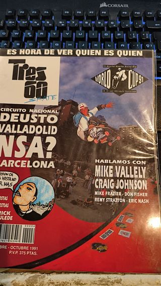 3x revistas skate tres60 antiguas
