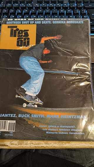 3x revistas skate tres60 antiguas