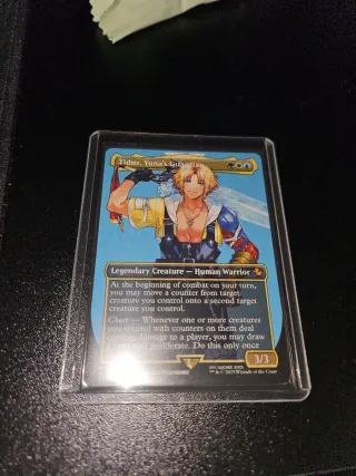 Tidus, Yuna's Guardian M 0205 FFX Carta magic