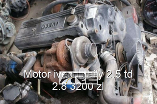 Motor iveco daily 2.5 td 2.8 3200 zl.