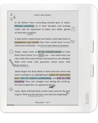 Lettore E-book Kobo Libra Colore con schermo E-Ink Kaleido