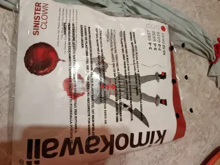 Costume Carnevale Pennywise 9 Anni