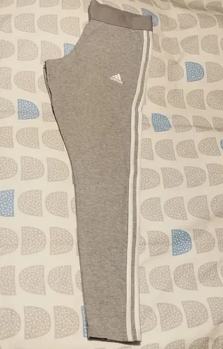 Leggings Adidas Mujer Gris