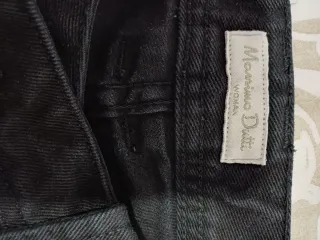Pantalón vaquero negro Massimo Dutti