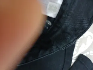Pantalón vaquero negro Massimo Dutti
