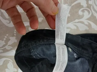 Pantalón vaquero negro Massimo Dutti