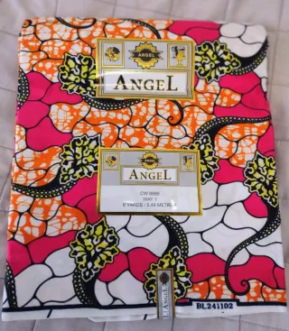 Tessuto Africano Angel Real Wax
