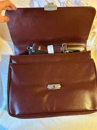 Maletín Locomotor Granate Nuevo con etiqueta