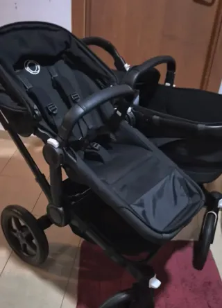 BUGABOO DONKEY5, SILLAS, CAPAZO, NEGRO REVISADO!