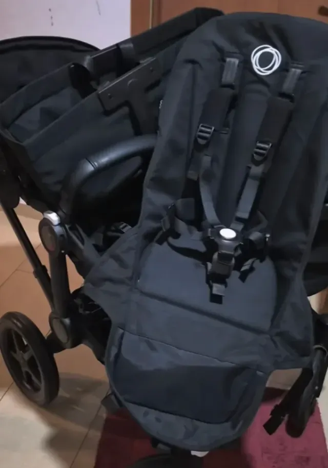 BUGABOO DONKEY5, SILLAS, CAPAZO, NEGRO REVISADO!