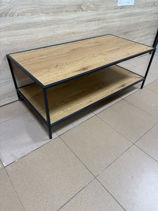 Zapatero 2 niveles MDF y metal Toilinux.com