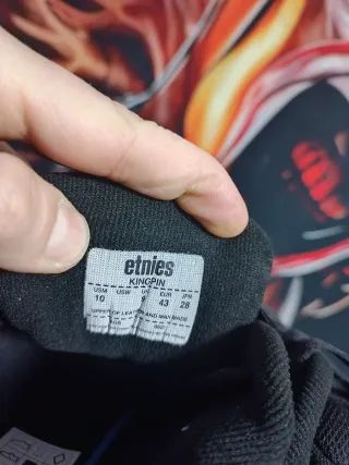 Etnies Kingpin Zapatillas Negras Talla 43
