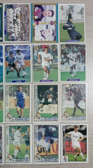 REAL MADRID LOTE 24 CROMOS MUNDICROMO LIGA