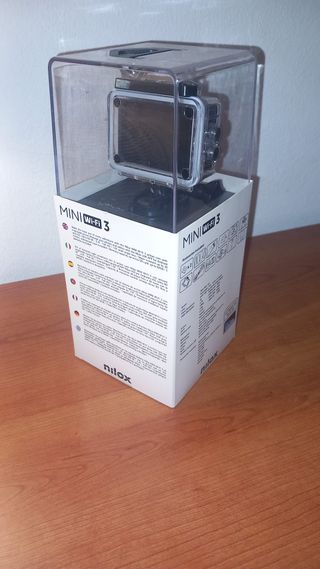 NUOVA Videocamera Nilox Mini Wi-Fi 3 Bianca
