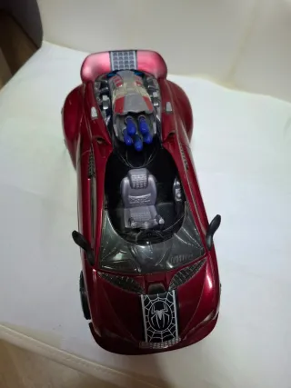 Coche Spiderman Rojo