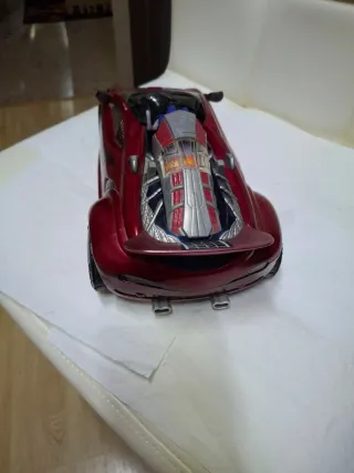 Coche Spiderman Rojo