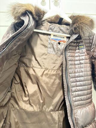 Abrigo largo Blauer acolchado