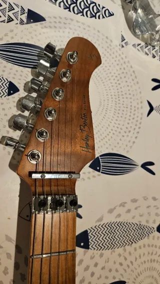 Harley Benton ST-80FR MN Lime Sparkle