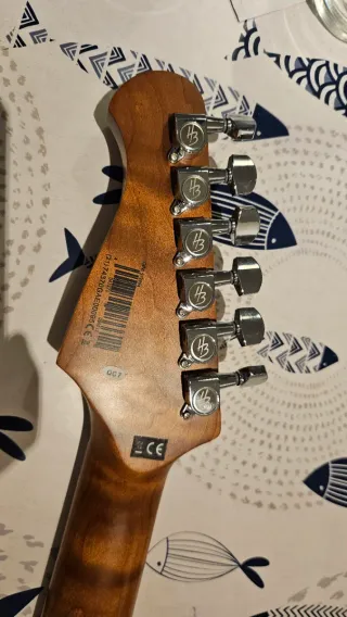 Harley Benton ST-80FR MN Lime Sparkle