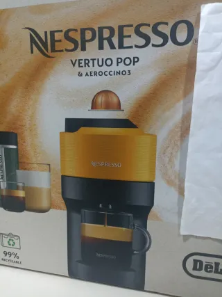 Cafetera Nespresso Vertuo Pop nueva a estrenar