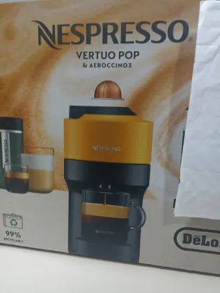 Cafetera Nespresso Vertuo Pop nueva a estrenar