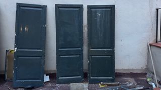 2 Puertas Madera Antiguas 66x194