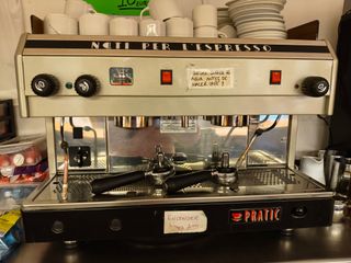 Cafetera Espresso Profesional Pratic 2 Grupos