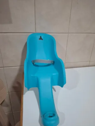 Silla Portamuñecos Bicicleta Azul