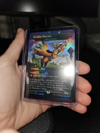 Paradise Chocobo Magic The Gathering Carta