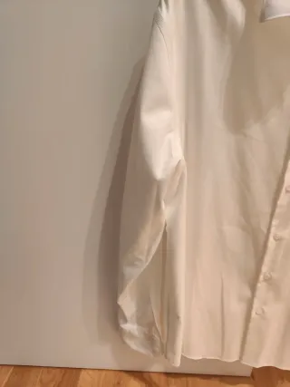 Camisa Zara Blanca Hombre