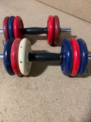 Juego Mancuernas Salter Ajustables