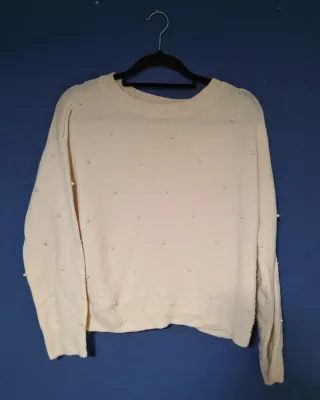 Jersey H&M perlas amarillo