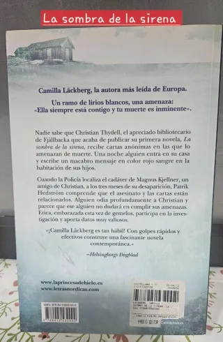 Camilla Läckberg, pack 4 libros