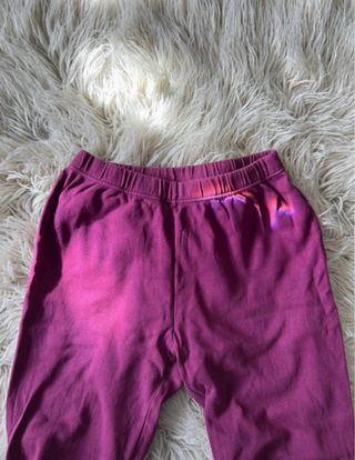 Pijama a rayas morado