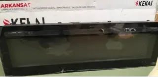 Chimenea Eléctrica Acero y Cristal Arkansas