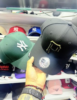 Gorra New Era Negra y Verde