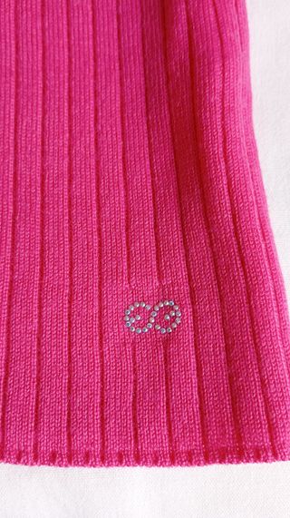 Jersey cuello alto manga corta mujer