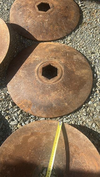 Disco de grada de tractor usado